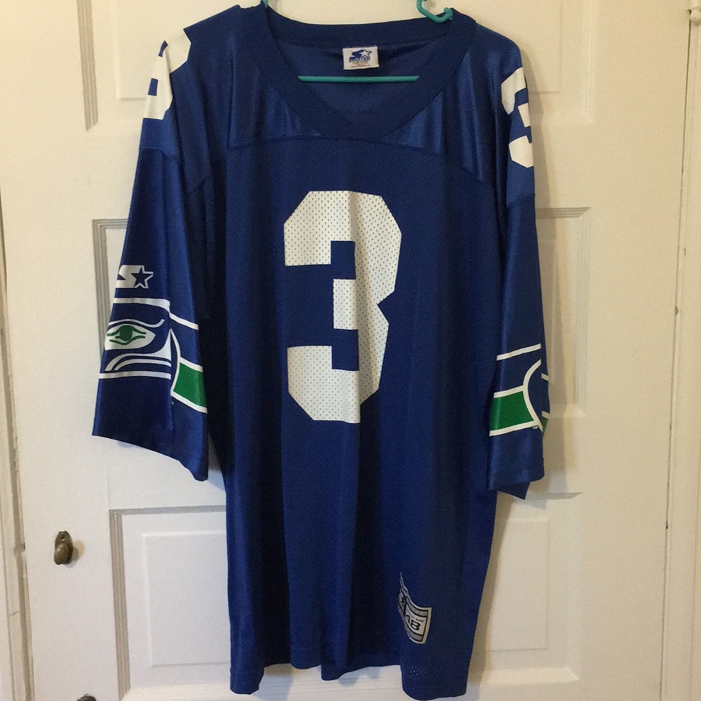Starter Seattle Seahawks Rick Mirer jersey size L